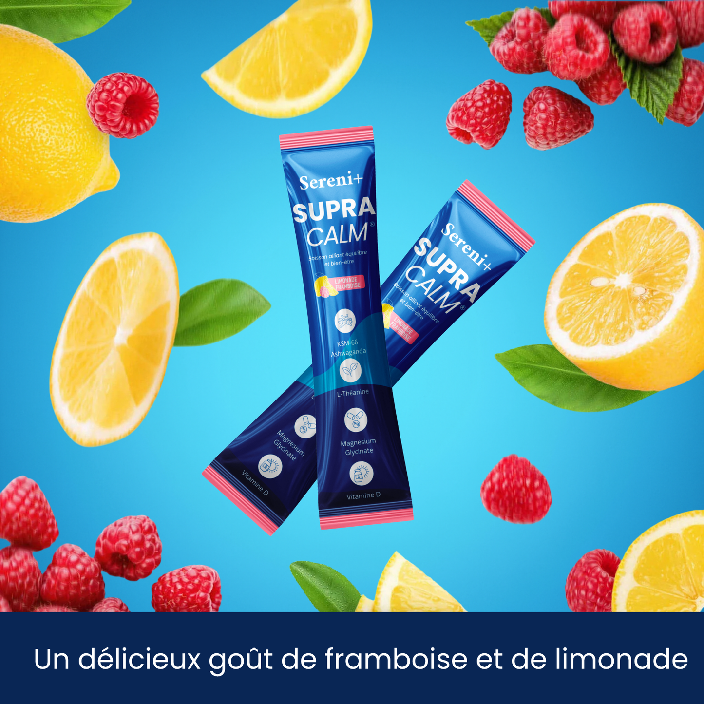 Sereni+ Supracalm® – Mélange à boire pour équilibrer le cortisol (Copy)